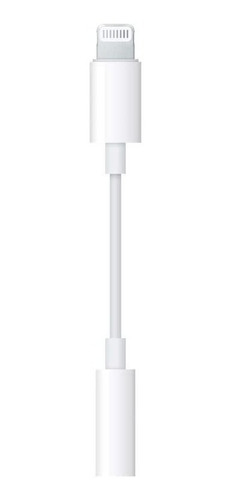 Imagen 1 de 4 de Adaptador Apple De Lighting A Jack 3.5mm