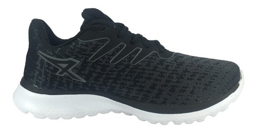 Zapatillas Athix Running Niño Pressure K Negro-gris-bco Cli 