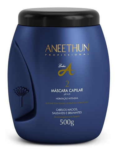 Imagem 1 de 3 de Aneethun Mascara Capilar Linha A 500gr