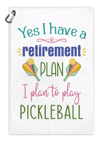Msticey Yes I Have A Retirement Plan - Toalla De Microfibra