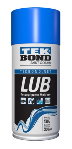 Desengripante Multiuso Lub Spray 300ml / 180g - Tekbond