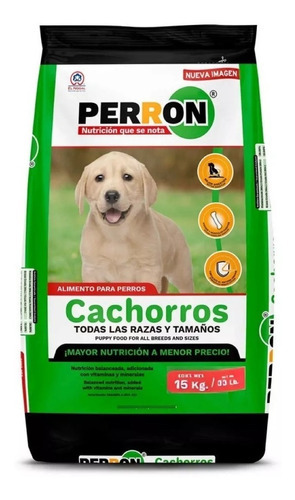 Alimento Perron Cachorro De 15 Kg