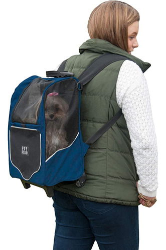 Pet Gear I-go2 Mochila Enrollable, Transportín De Viaje, Asi