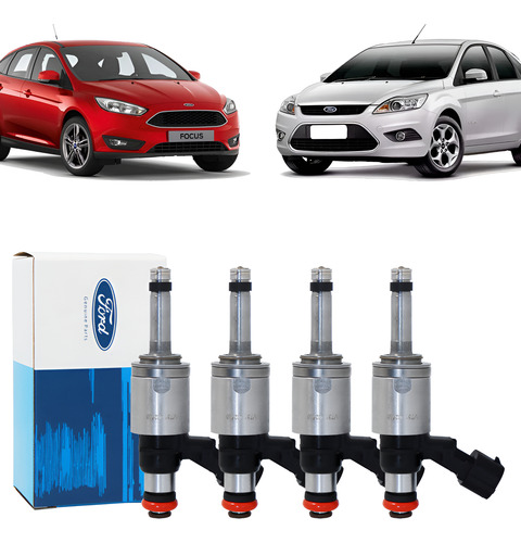 4 Bicos Injetores Focus 2.0 16v Ecoboost 14 A 19 Cm5e9f593bb