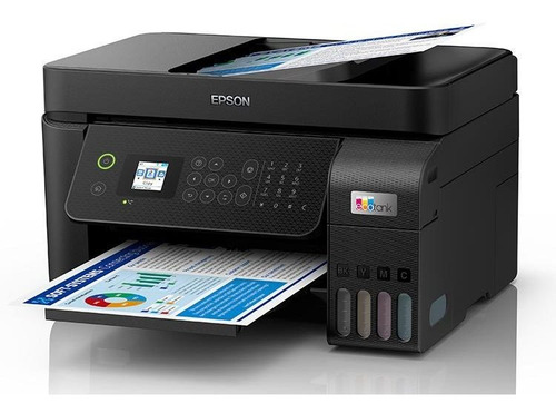 Imagen 2 de 5 de Impresora Epson Multifuncional Inalámbrica Ecotank L5290