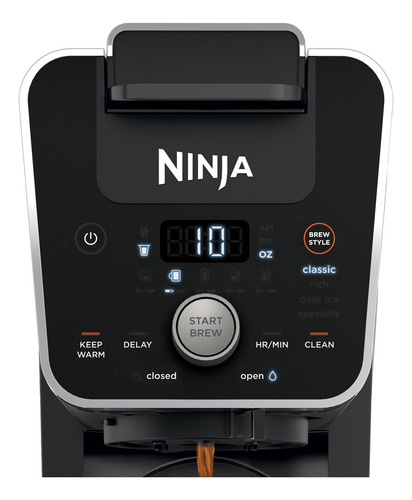 Ninja Cfp451co Dualbrew System - Cafetera De 14 Tazas, Cpsul