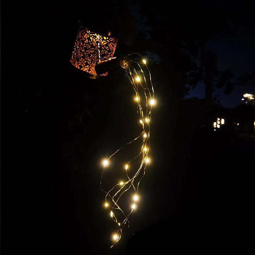 Regadera Led Energía Solar Lámpara De Luz De Jardín