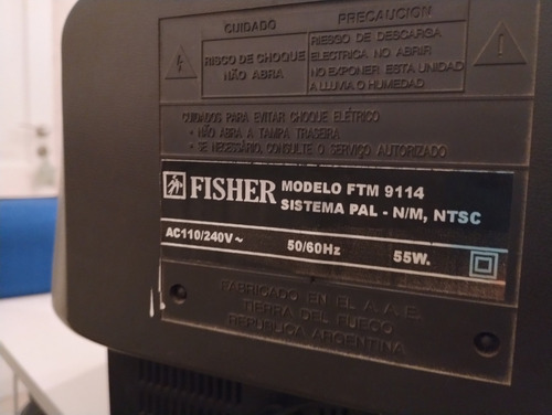 Televisor 14 Pulgadas Fisher (Usado)