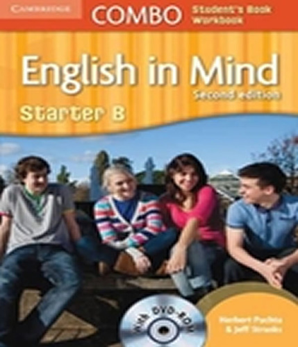 English In Mind   Starter B   Combo Student´s Book / Workbook With Dvd Rom   02 Ed, De Puchta, Herbert. Editora Cambridge, Capa Mole Em Inglês