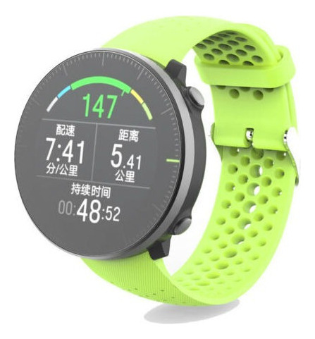 Correa De Reloj De Silicona For Polar Vantage M Smart Watch