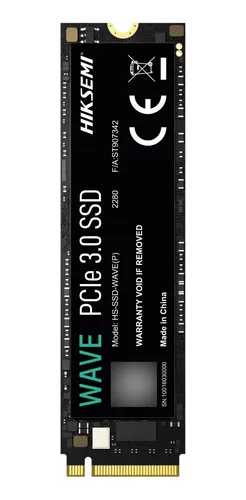 Disco Sólido Hiksemi Wave(p) Hs-ssd- 256g Pcie 3.0 Nvme