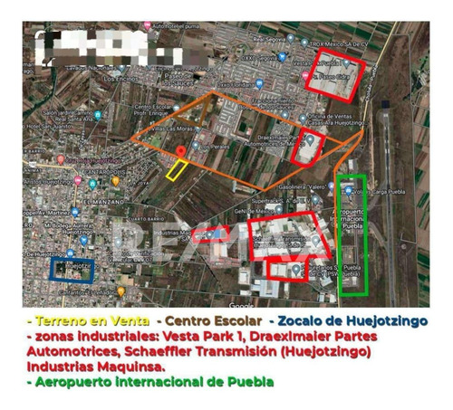 Terreno En Venta En Huejotzingo