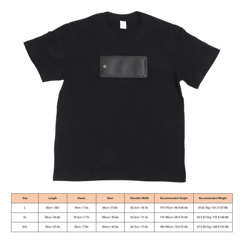 Camiseta Led, Camisas Resplandecientes Camiseta Iluminada