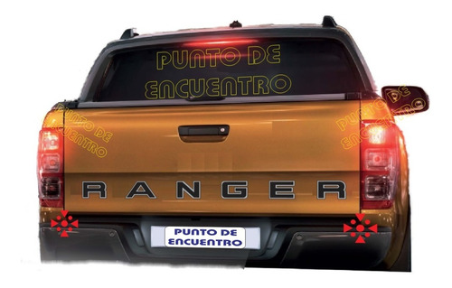 Stickers Letras Y Garra Faro Para Ford Ranger 2 Col