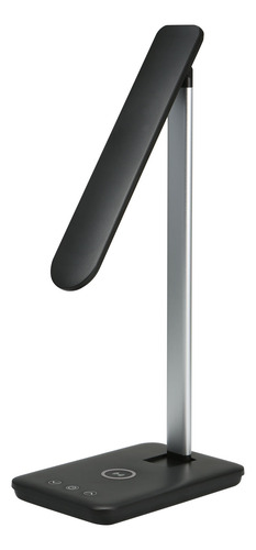 Lámpara De Escritorio Led Usb Con Carga Inalámbrica, Control
