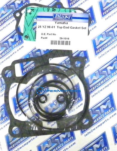 Empaques Superiores Kit: Yamaha 125 Yz ( Año 1998 Al 2001 )