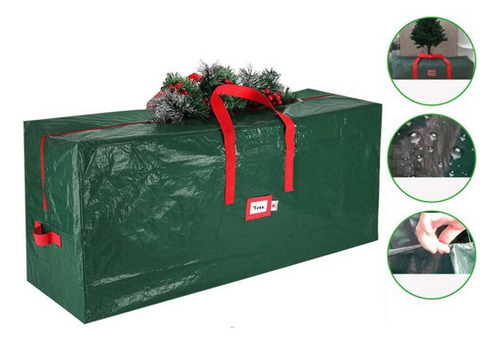 Navidad Bolsa Almacenamiento Impermeable A Prueba Polvo For