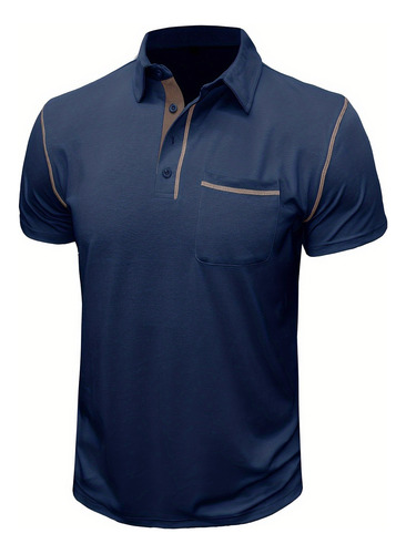 Camisa Informal Vintage Con Botones For Hombre