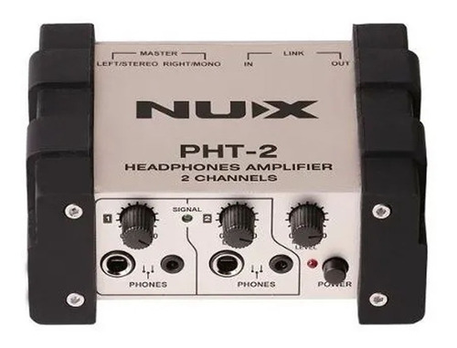 Imagen 1 de 6 de Amplificador De Auriculares 2 Canales Nux Pht-2