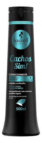 Condicionador Haskell Cachos Sim 500ml