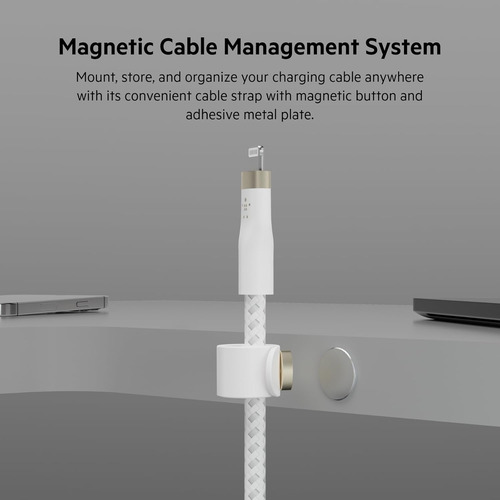Belkin - Boostcharge Pro Flex Braided Silicone Usb-c To Lig