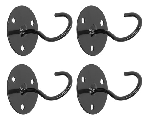T Conjunto De 4 Cabides De Teto Em Ferro Forjado Para Montar