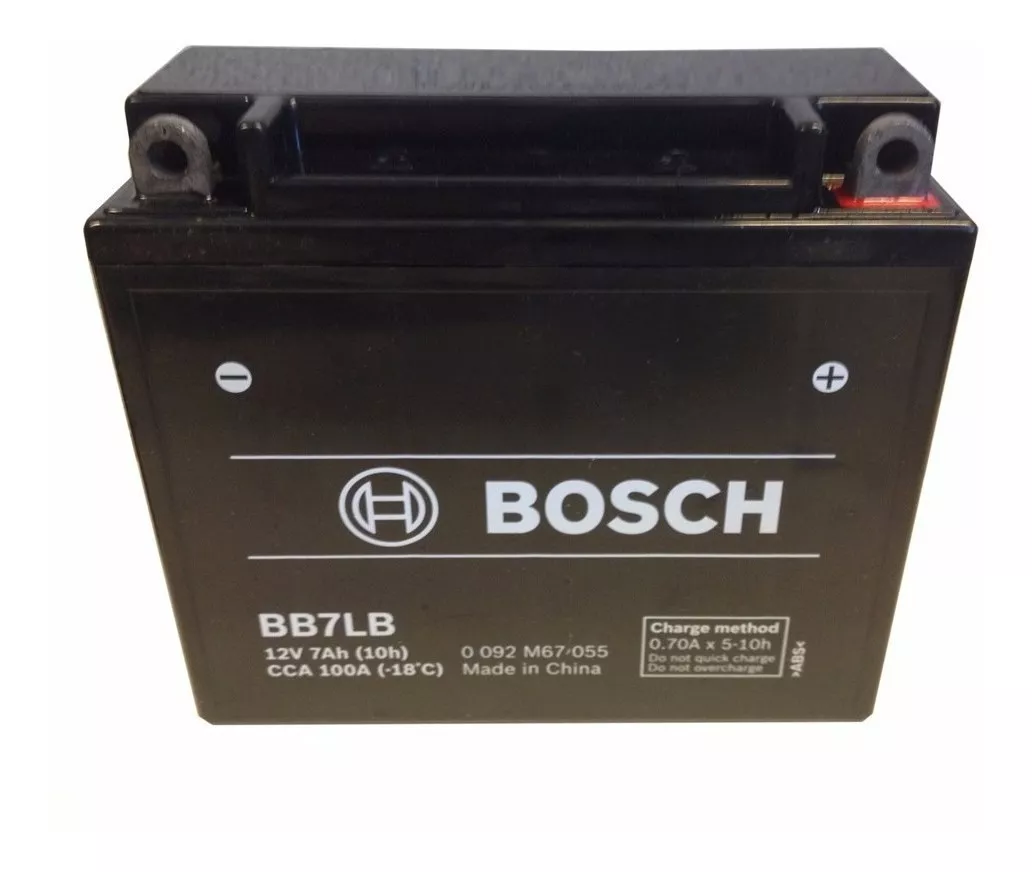 Bateria 12n7a3a = Bb7lb Bosch Gel 12v 7ah