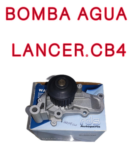 Bomba Agua Mitsubishi Lancer Cb4 Motor 1.6 Año 92/97 