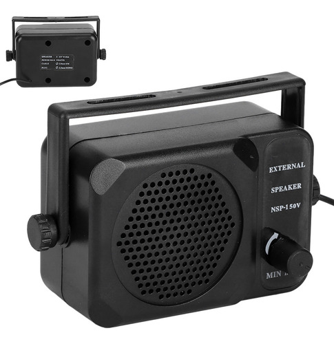 Mini Bocina Externo Nsp150v Radio De 2 Vías Cb Hf Vhf Uhf
