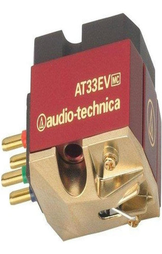 Audio-technica At33ev Elíptico Cartucho Giratoria De Bobina 