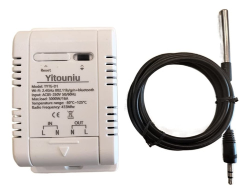 Sensor Controlador Temperatura Inteligente Wifi Control 16