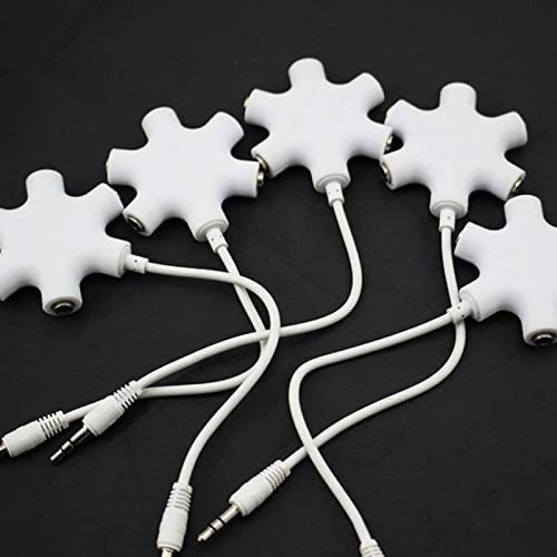 Conector Divisor De Audio Para Multiples Auriculares De 5...