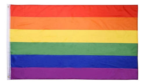 Banderas De Arcoiris, Orgullo Gay Lgbt. 90x150cm.