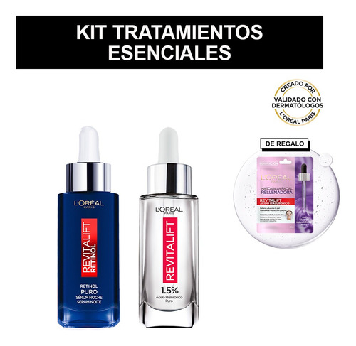 L'oréal Paris Revitalift Sérum Retinol + Rellenador + Regalo