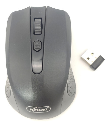 Mouse Sem Fio Usb 1600dpi + Pilhas Inclusas
