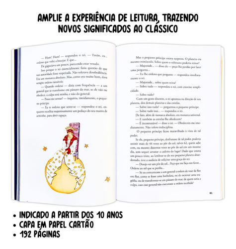 Livro O Pequeno Príncipe Comentado Com A Bíblia - Antoine De Saint-exupéry, Editora Petra