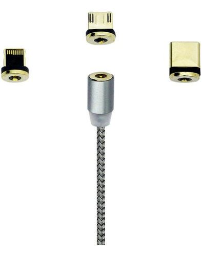 Cable 3 En 1, Usb A, Carga Magnética