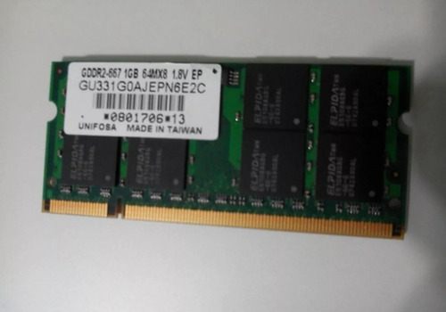 Memoria Ram Ddr2 1 Gb Laptop