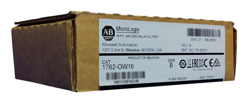 Allen Bradley 1762-ow16 /a Módulo Salida Micrologix Plc Mast