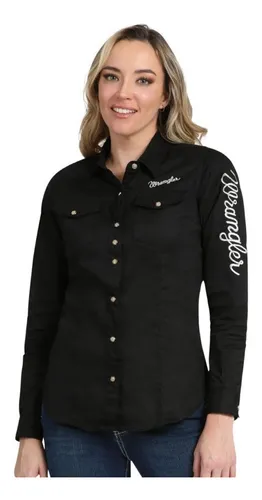 Camisas vaqueras para mujer wrangler hotsell