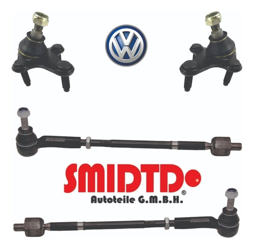 Bieletas 14 Mm Terminales Dirección Rotulas Vw Gol 09-19 1.6