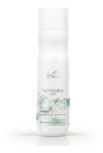 Shampoo Nutricurls Wella Micelar Para Rizos 250ml