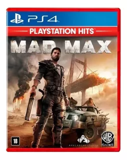 Jogo Mad Max Ps4 Mídia Física Playstation Hits Lacrado