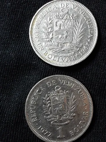 Monedas Bolívar ( 9 Bolívares ) (Usado)