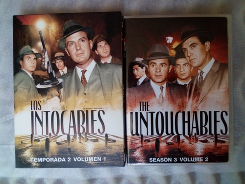 Coleccion Dvd Los Intocables/serie Original/7 Discos