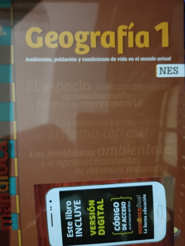 Geografía 1 Nes. Editorial Mandioca Serie Llaves