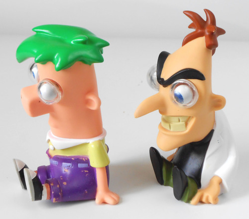 Ferb Y Dr. Heinz Doofenshmirtz Eye Buggers Phineas Y Ferb (Usado)