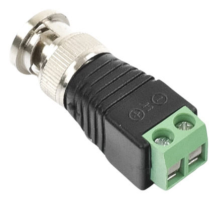 Ttrg17 Conector Bnc Macho Con Terminales Tipo Tornillo