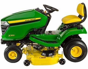 Imagen 3 de 8 de Tractor John Deere X350 18.5hp Motor Kawasaki