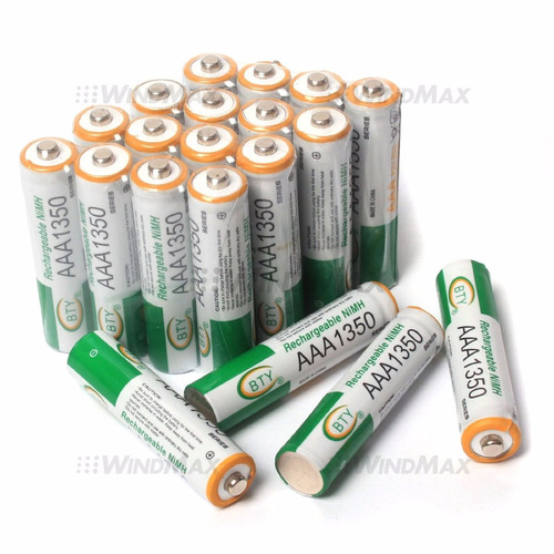 Pila Bateria Recargable Aaa 1350mah Ni Mh 1.2v Marca Bty